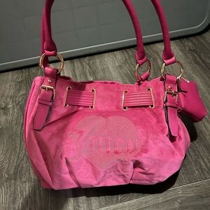 Juicy Couture Fuchsia Shoulder Bag